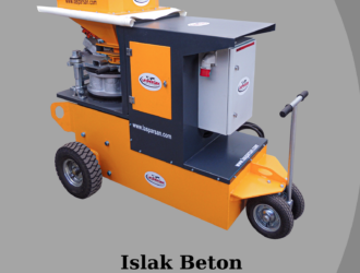 Islak Beton Püskürtme Shotcrete