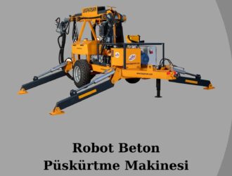 Robot Beton Püskürtme Makinesi