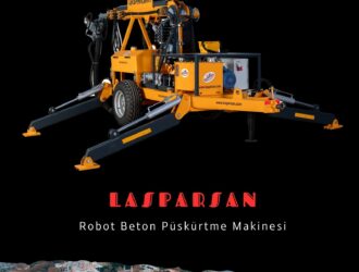 robot beton püskürtme makinesi