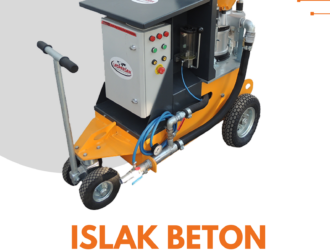 ıslak beton püskürtme shotcrete