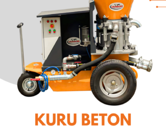 kuru beton püskürtme shotcrete