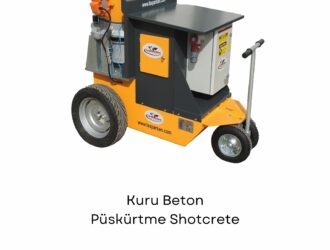 kuru beton püskürtme shotcrete