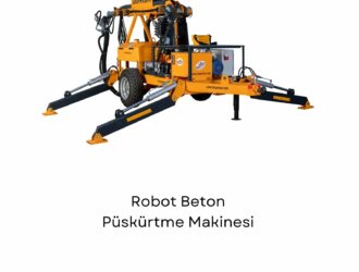 robot beton püskürtme makinesi